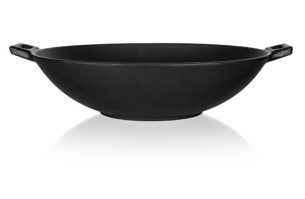 Wok Banquet 36,5 cm CAST IRON LARGE Brand Banquet