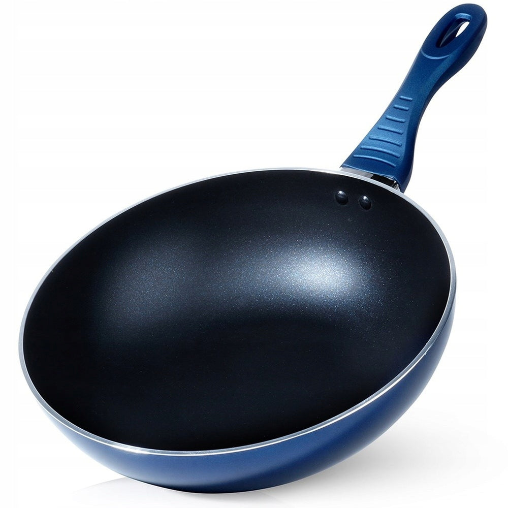 Wok DIAMOND deep frying pan for frying stewing ORION 30 cm