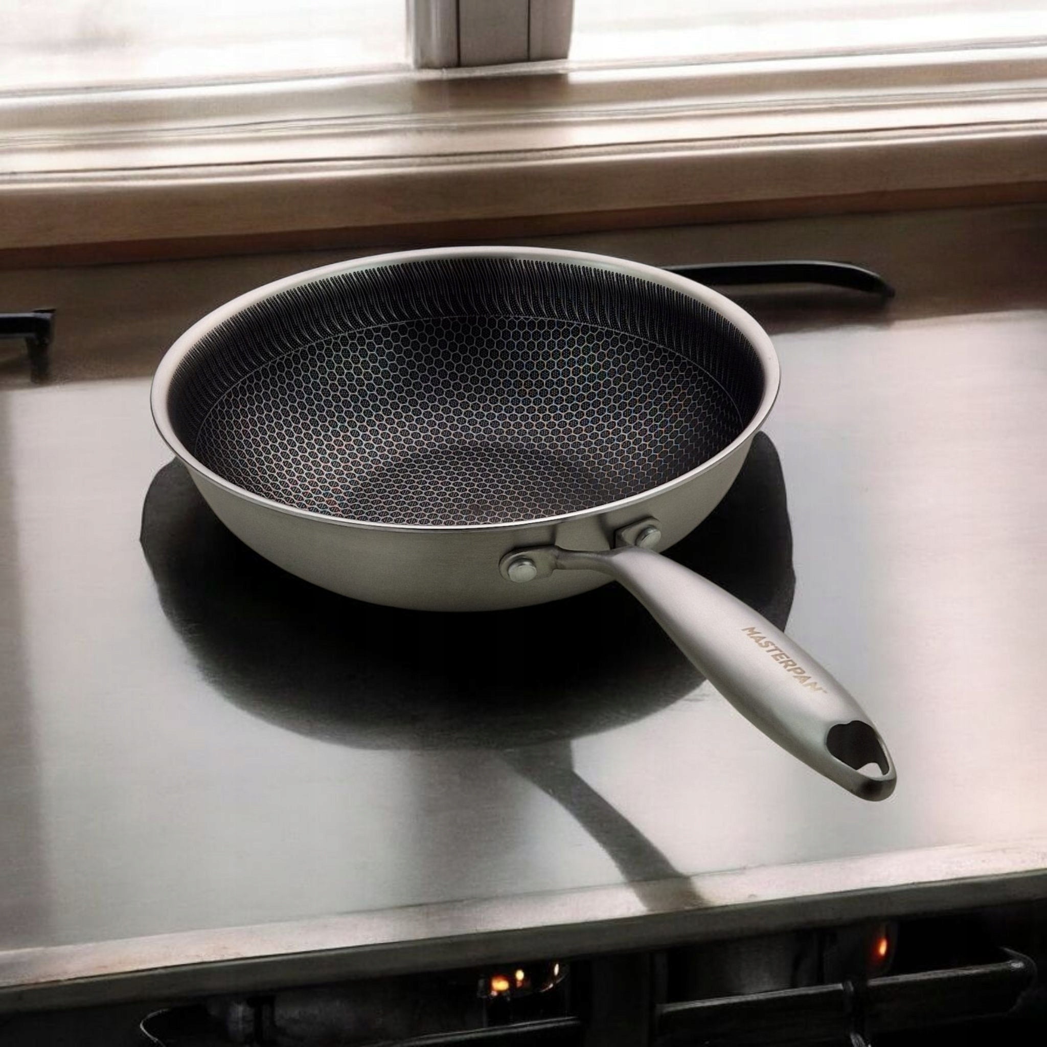 Wok MASTERPAN 32 cm steel Manufacturer code MP-2343