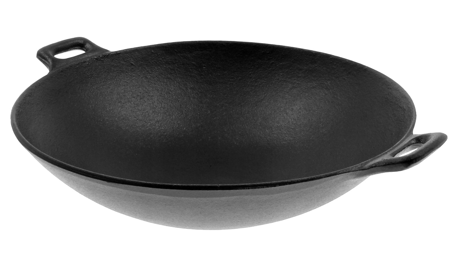 Wok Pan Induction CAST IRON Gas Deep Large For Fire 31cm + LID Manufacturer code 2561
