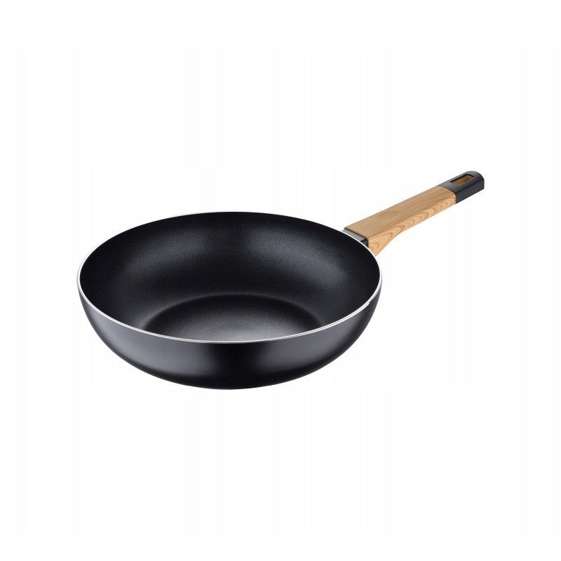 Wok pan with non-stick surface 28 cm Earth Black