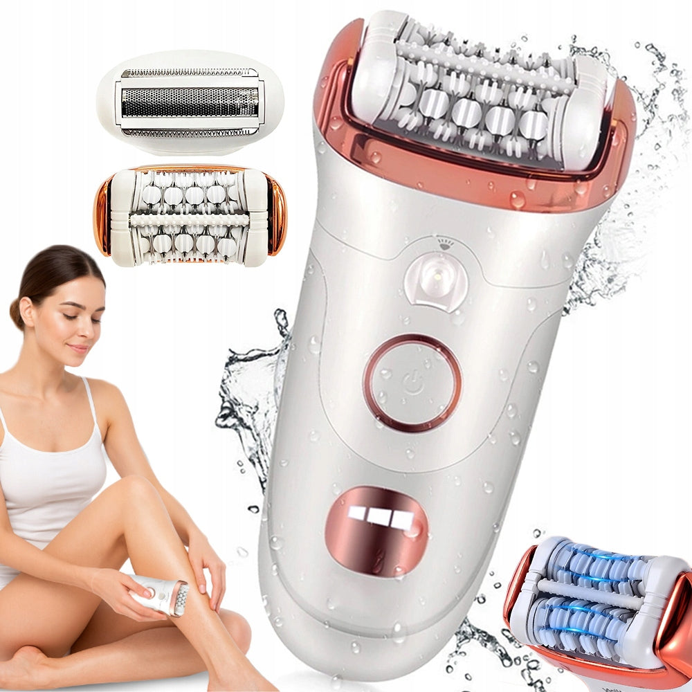 Women's Epilator Shaver for Women for Bikini Legs Pach Waterproof USB 2in1