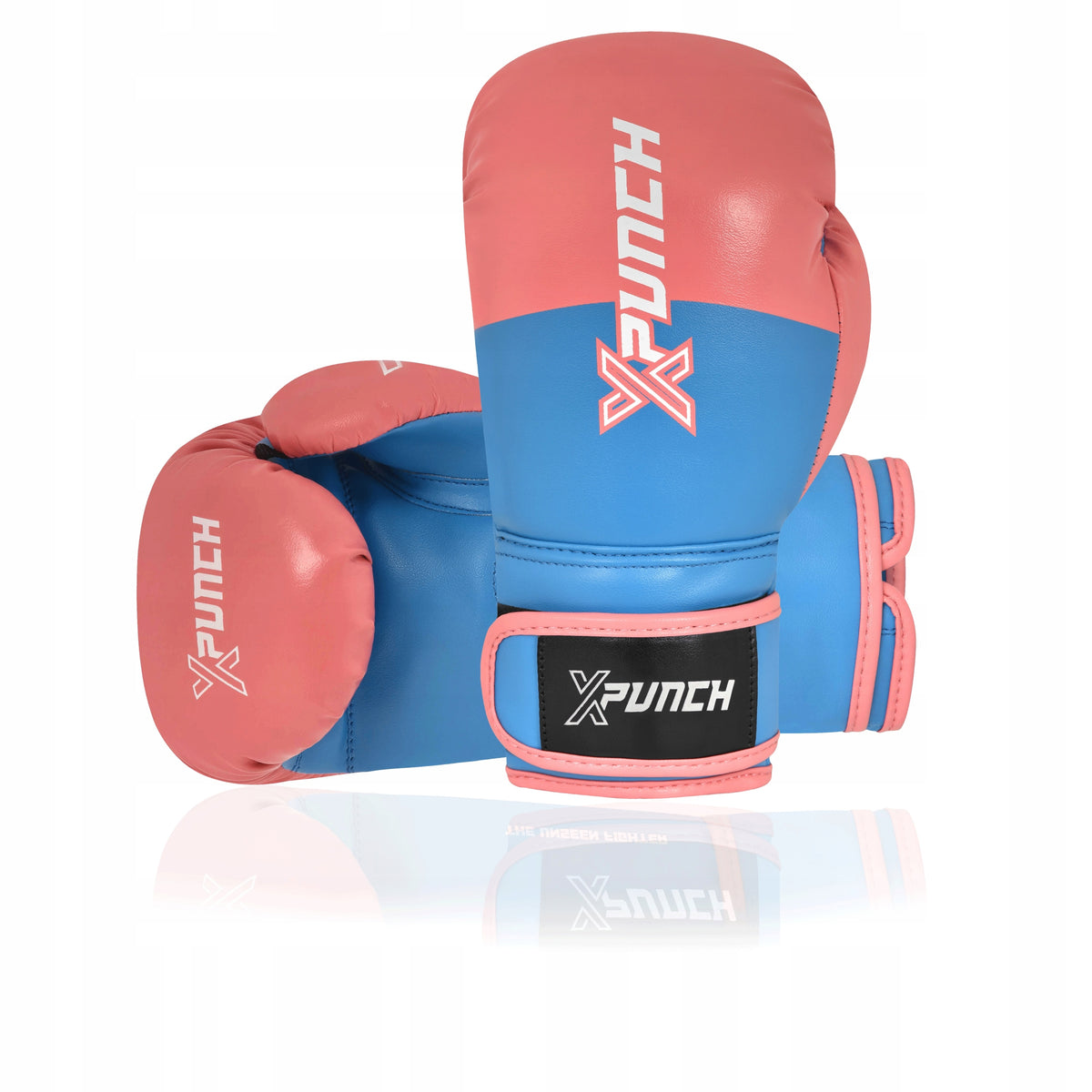 Women's Training Boxing Gloves XPUNCH BellaSTRIKE Blue 10oz