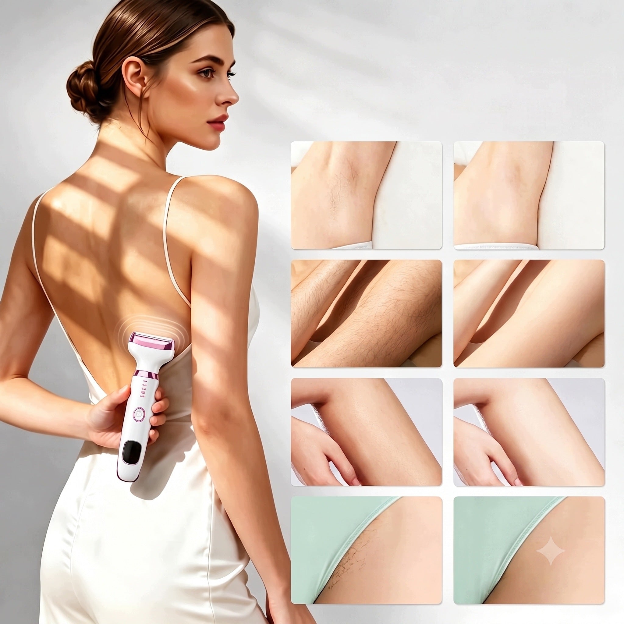 Women's WIRELESS HAIR REMOVER Shaver for Women Body Leg Bikini Armpits Brand no brand