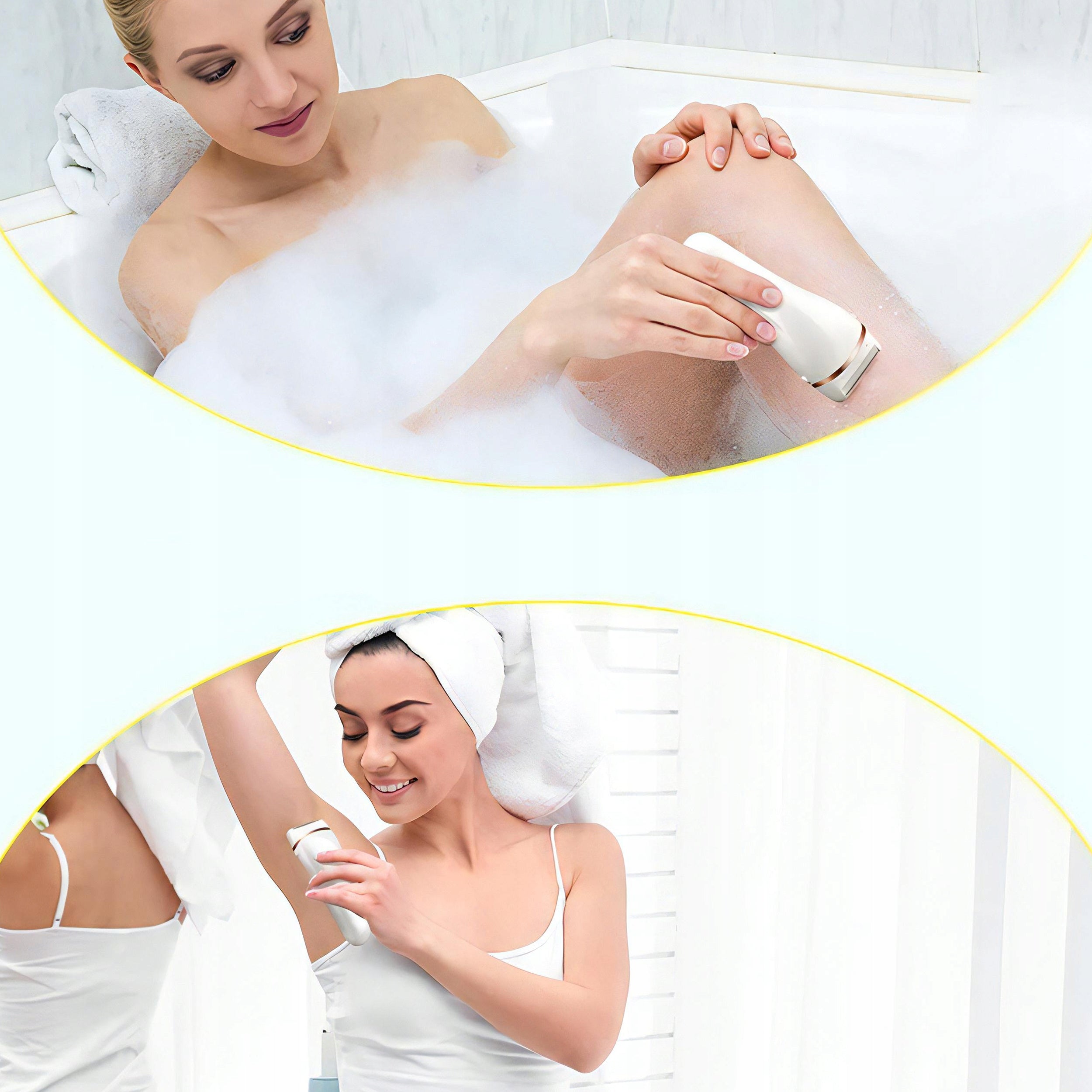 Women's WIRELESS HAIR REMOVER Shaver for Women Body Leg Bikini Armpits Medical device no