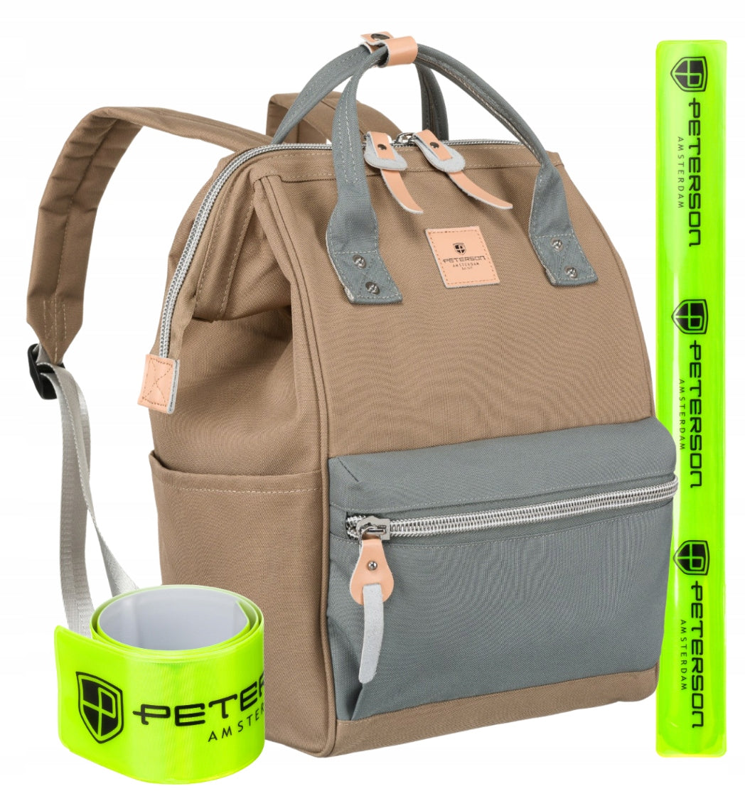 Women's backpack for airplane Peterson cabin luggage travel hand luggage