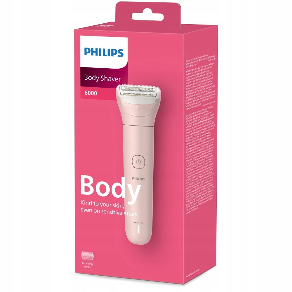 Women's dry and wet shaver wireless pink Philips BRL128/00 Dominant color pink