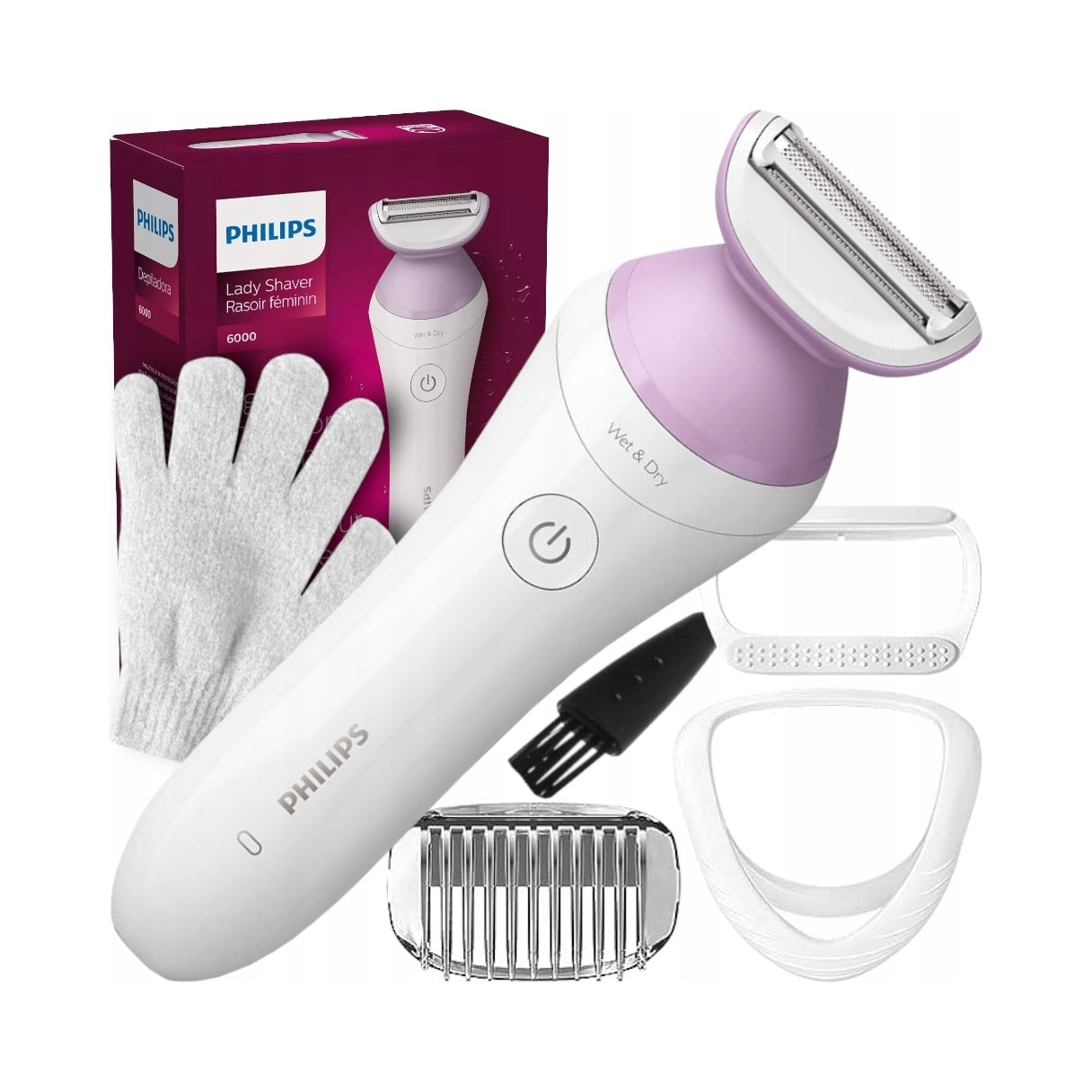 Women's shaver Philips BRL136/00 dry and wet