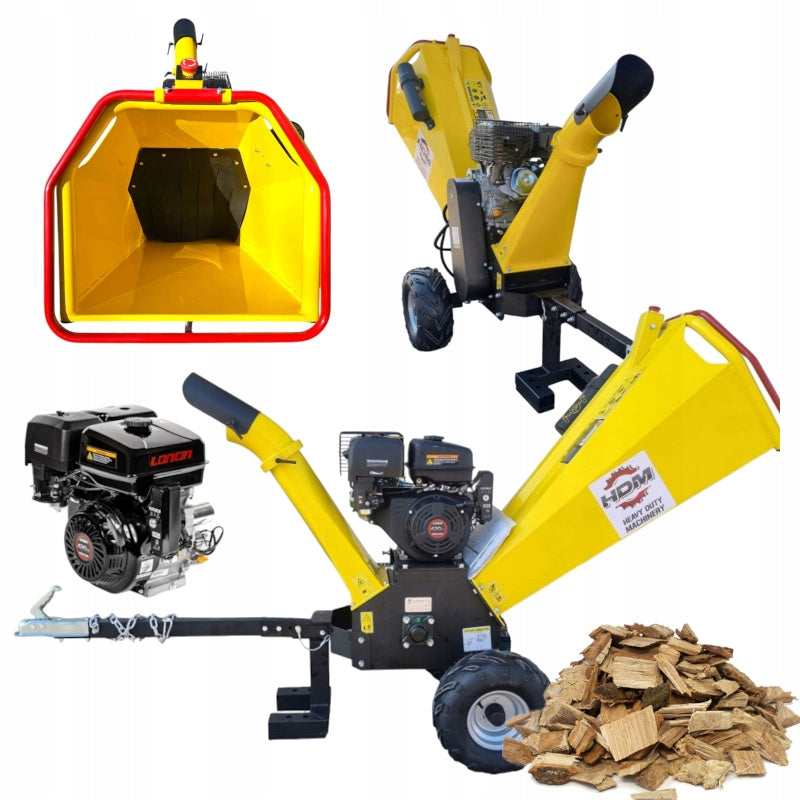 Wood chipper 15KM 11000W LONCIN 120mm