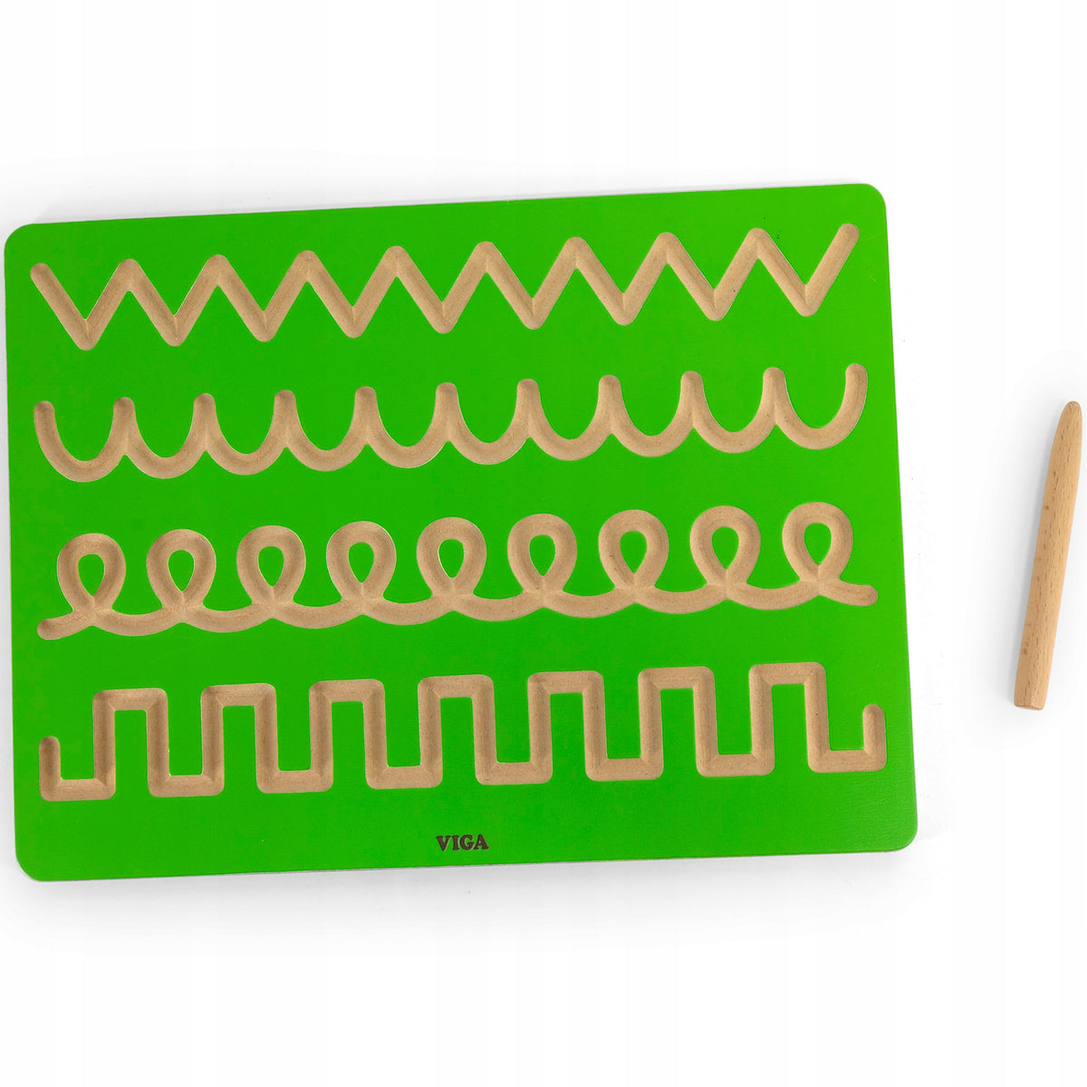 Wooden Board Graphomotor Scarves Learning to Write Pattern
