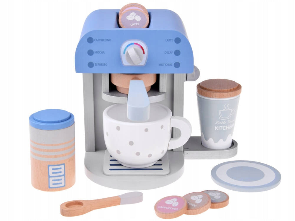 Wooden Coffee Maker for Children, Cup, Kitchen Accessories, Toy EAN (GTIN) 5905258527178