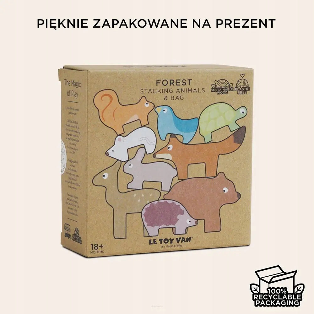 Wooden Forest Animal Figurines Le Toy Van Brand Le Toy Van