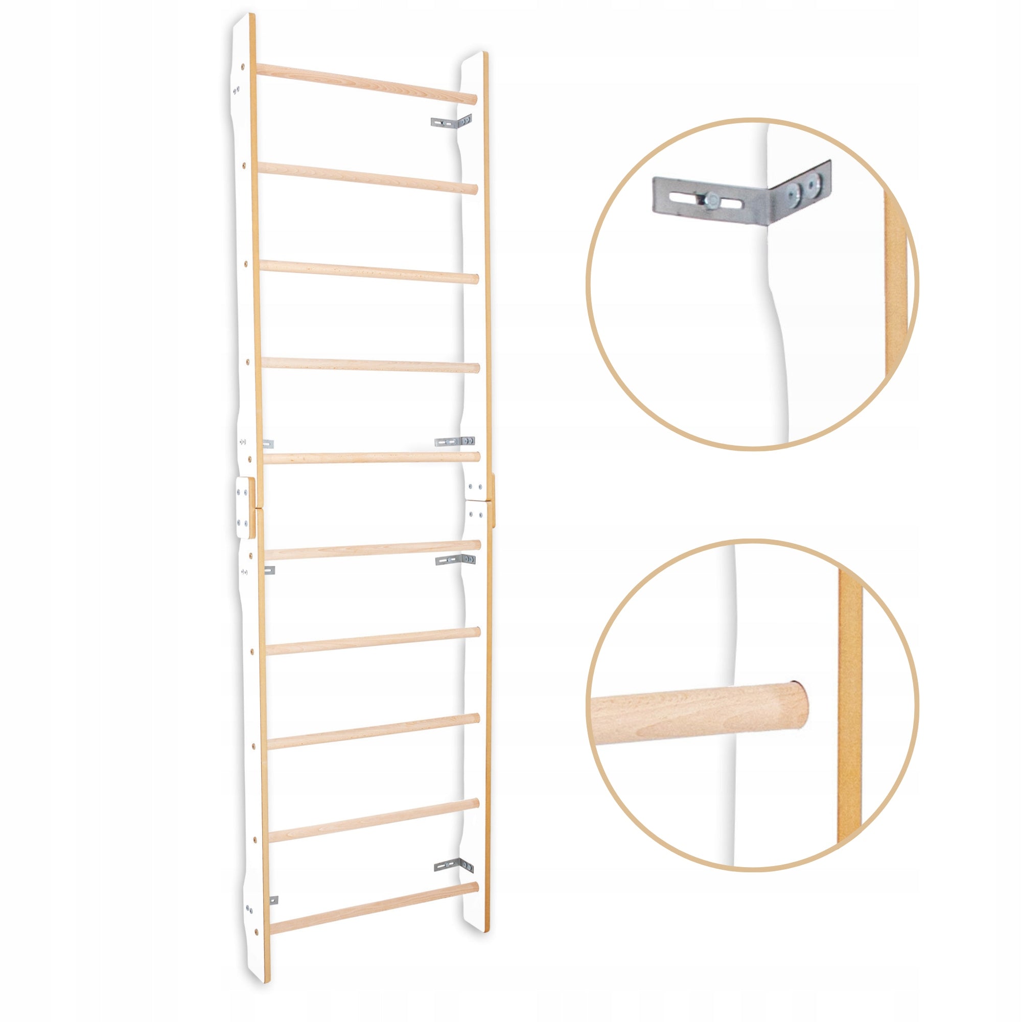 Wooden Gymnastic Ladder for Children's Room for Exercise at Home