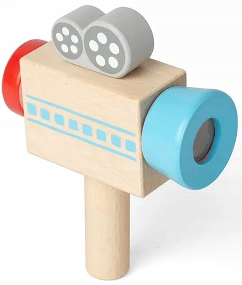 Wooden Kids Camera Compact Handheld Small Director Bigjigs Brand Bigjigs Toys