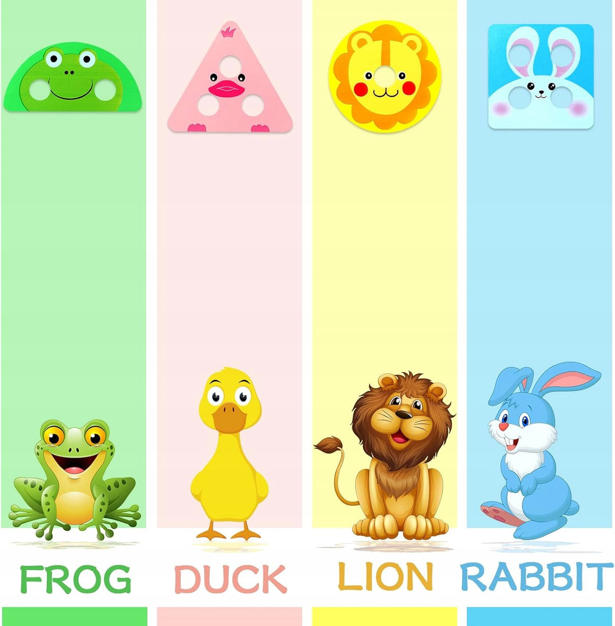 Wooden Montessori Toy Sorter Educational Blocks Animals For Kids Manufacturer code Miiepls