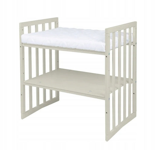Wooden Oval Crib with CRADLE 7in1 with Mattress - Olive Manufacturer code 1