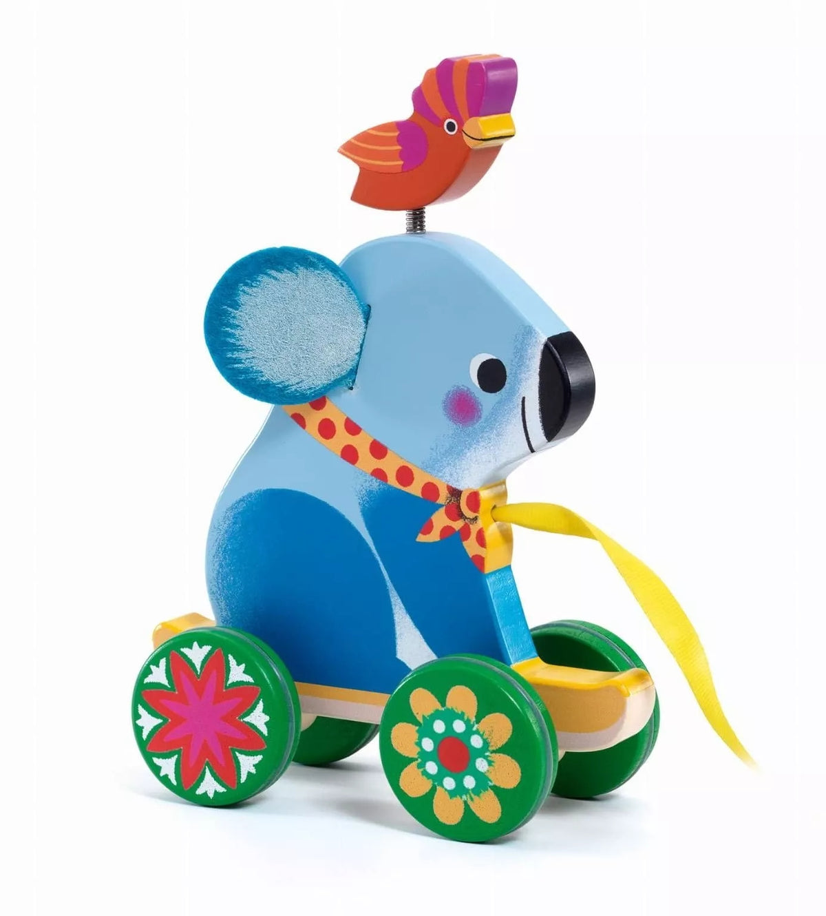 Wooden Pulling Toy Koala Multicolored One Size Djeco