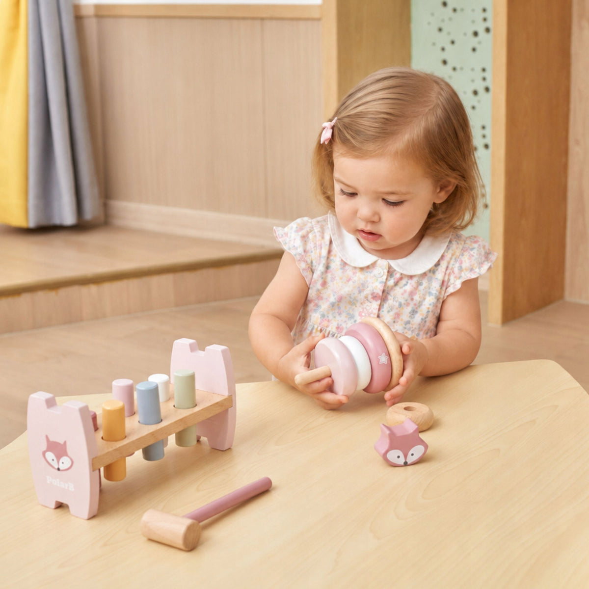 Wooden Punch Wańka Wstańka Sorter Fox Viga Set Manufacturer code 6971608442100