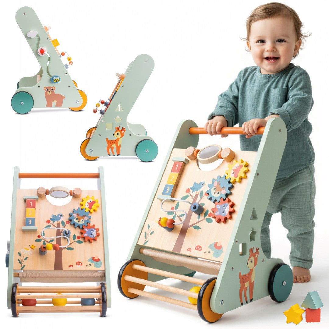 Wooden Pusher for Baby Walker Sorter Manipulation Board XXL