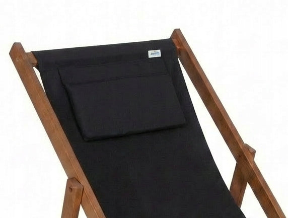 Wooden Sun Lounger with Cushion Impregnated Garden From the Manufacturer Model RELAX