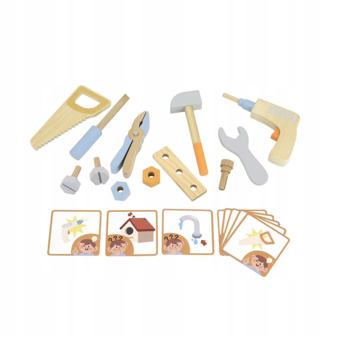 Wooden Tool Set Viga 44204 PolarB Tool Bag Manufacturer code 442049