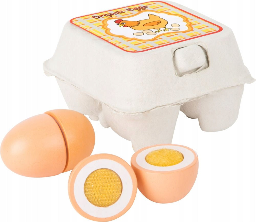 Wooden Velcro eggs Fun shop kitchens for kids toy store Brand Small Foot