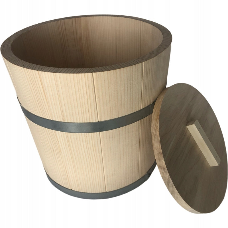 Wooden barrel for pickling cabbage and cucumbers, 10 l