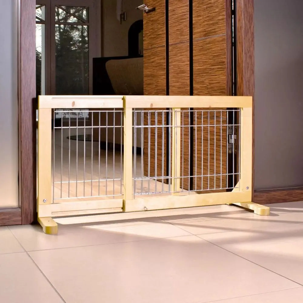 Wooden barrier, 63- 108x50x31 cm Trixie Brand Trixie