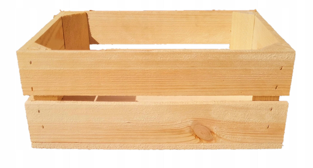 Wooden box 38x28x15 Container Fruit Vegetables Manufacturer code skrz
