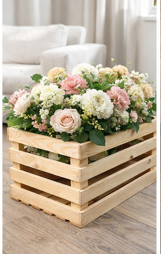 Wooden box 60x40x30 large solid loft chest cage Manufacturer code 333