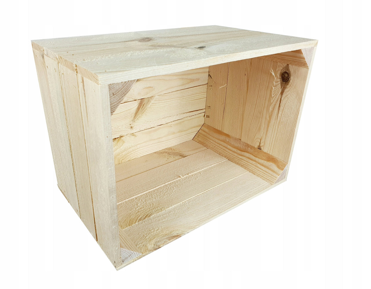 Wooden box, new, small