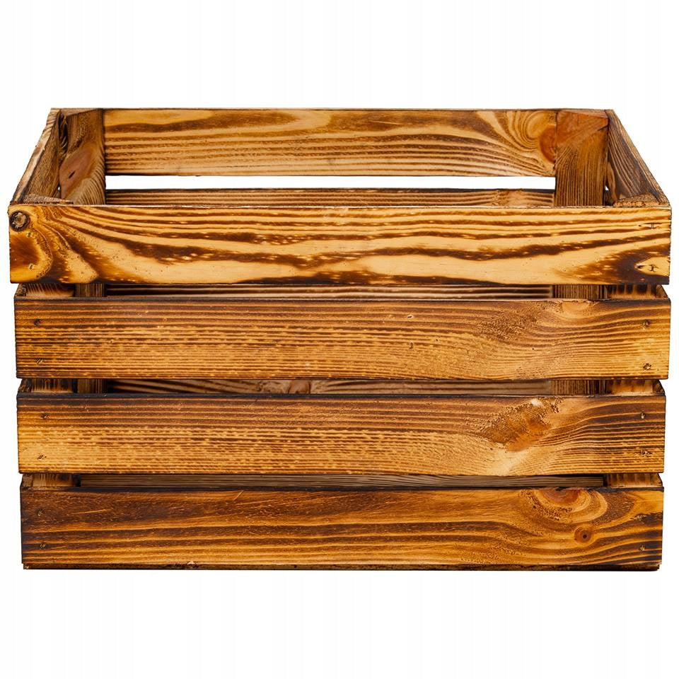Wooden boxes fired wooden box