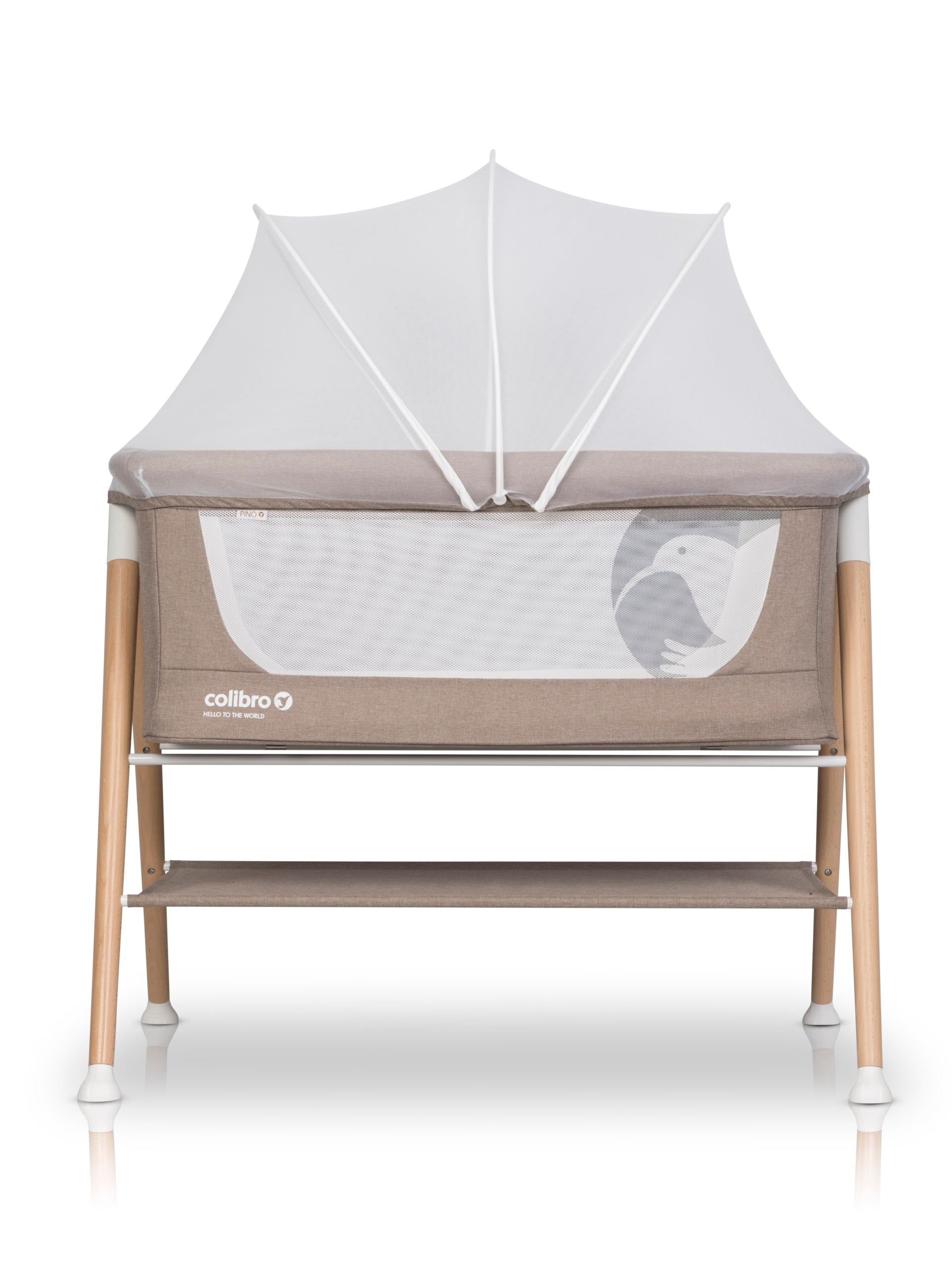 Wooden cot Colibro beige light 70x90 cm Brand Colibro
