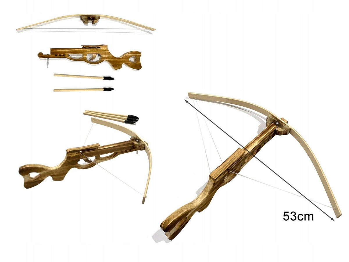 Wooden crossbow + 1k arrows Manufacturer code Z10824