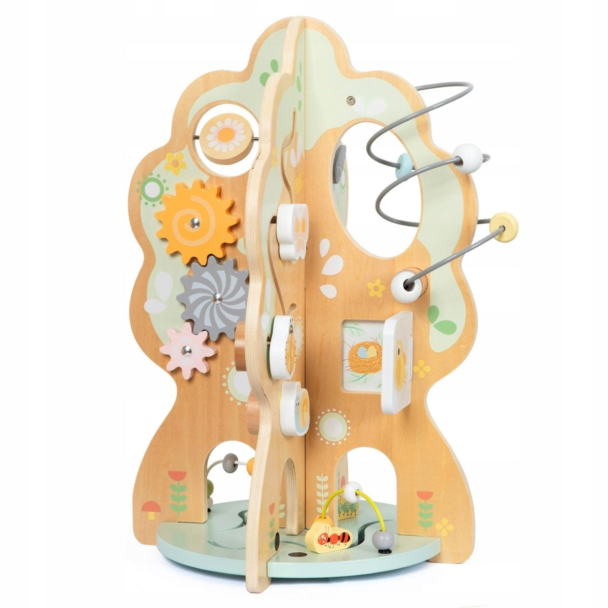 Wooden educational toy Mamabrum 10 in 1 beige for children 12 m+ Brand Mamabrum