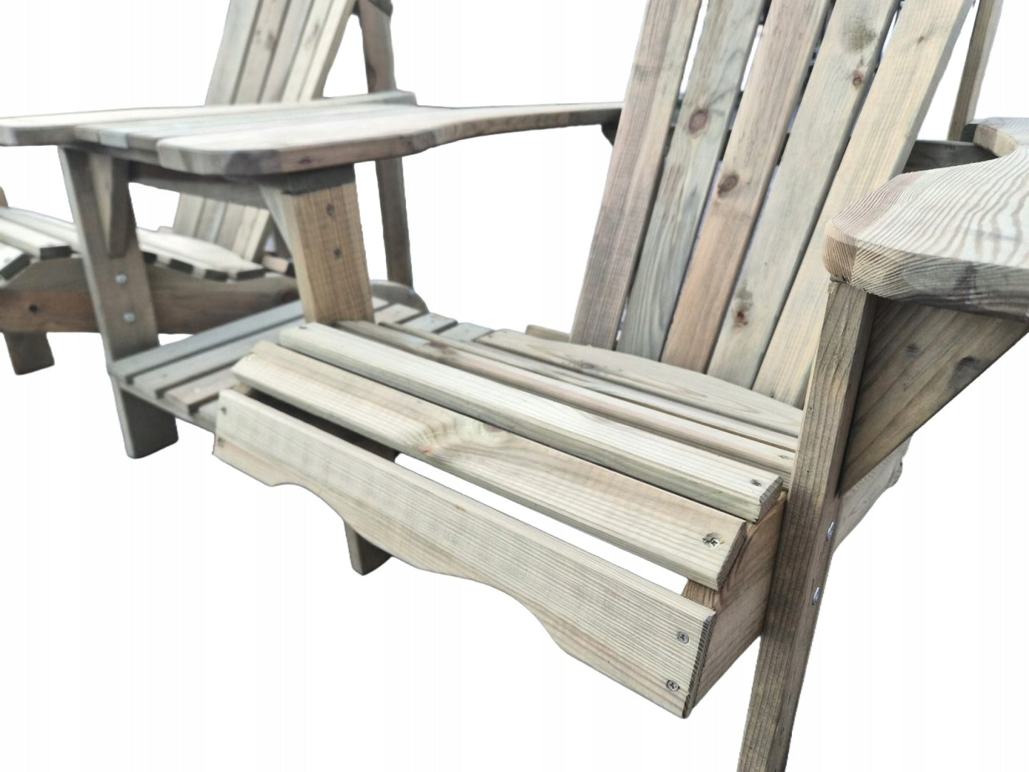 Wooden garden chairs + table SUPER COMFORTABLE + impregnation + brush Manufacturer code LM01