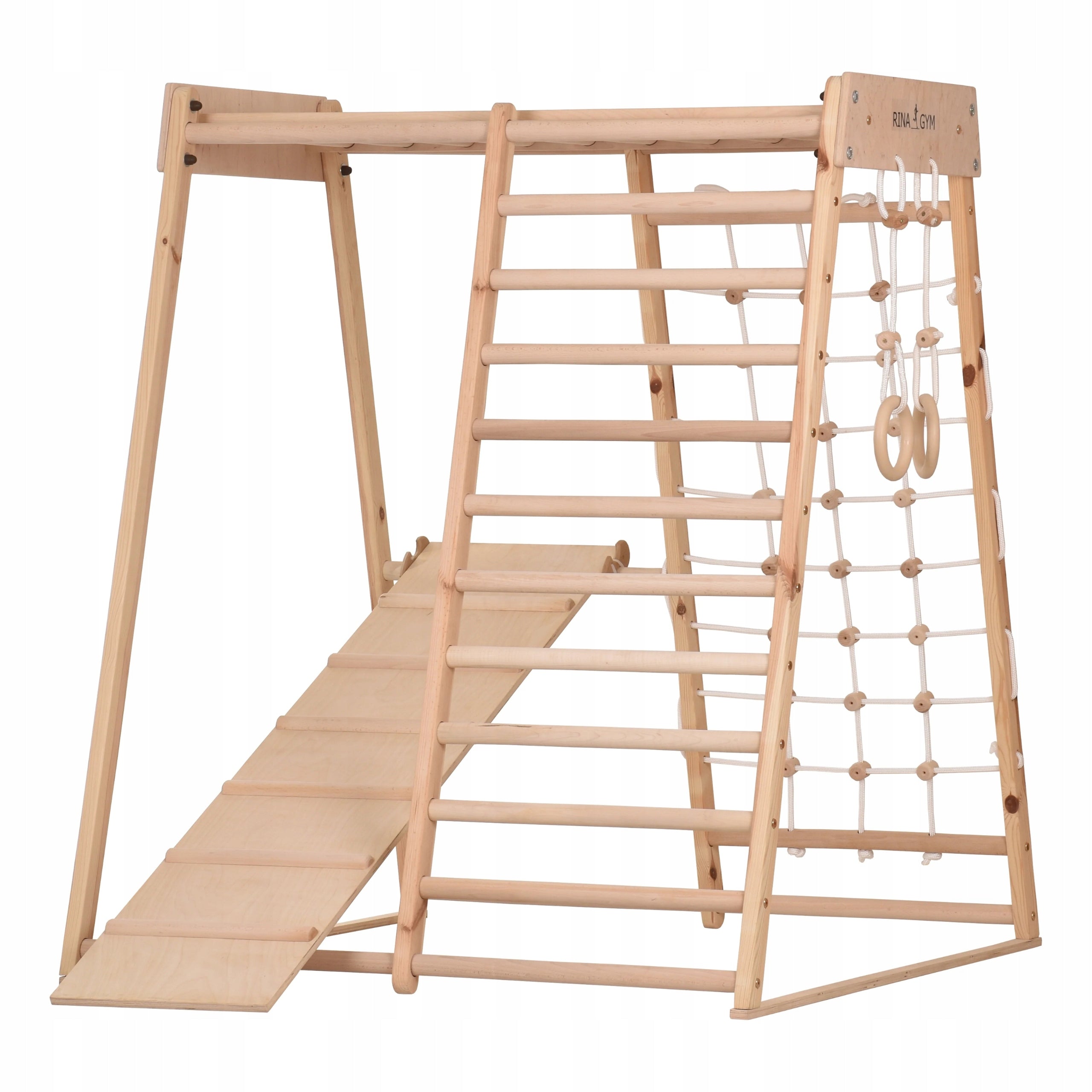 Wooden gymnastic frame RINAGYM CLASSIC – sports set for exercise