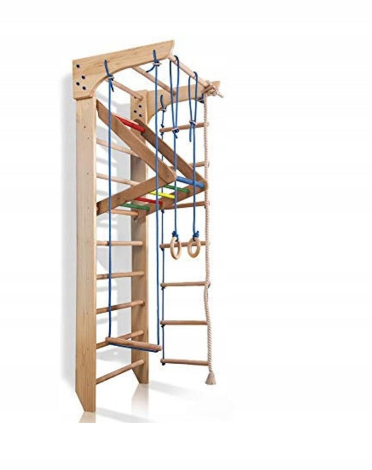 Wooden gymnastic ladder for children 220cm