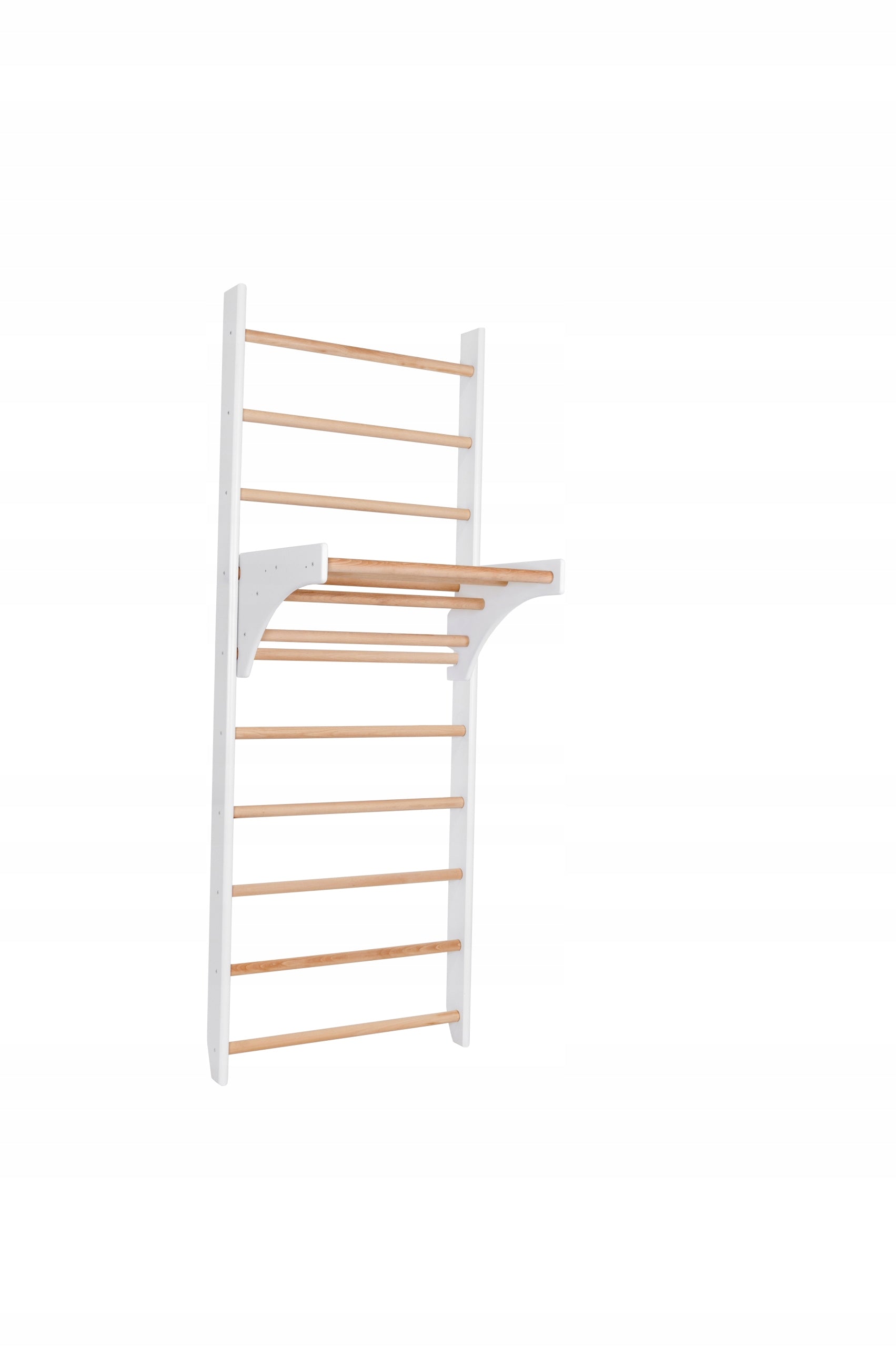 Wooden gymnastic ladder white sides BUK 240 EAN (GTIN) 5904384074952