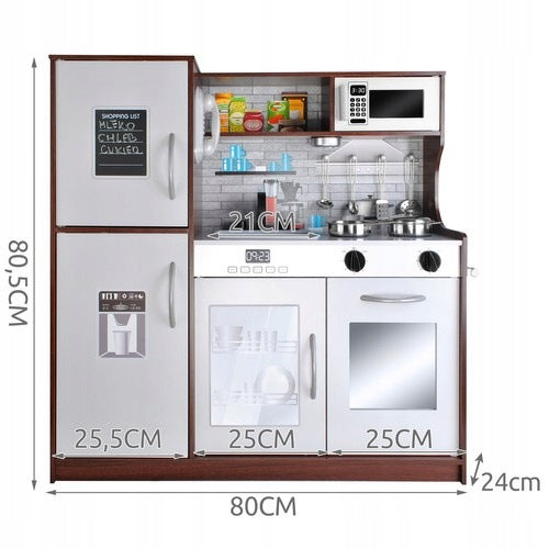 Wooden kitchen Kruzzel 22114 Product weight with unit packaging 13.55 kg