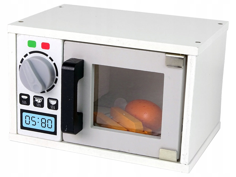 Wooden microwave oven 230x180 mm Lean Toys Brand LEAN Toys
