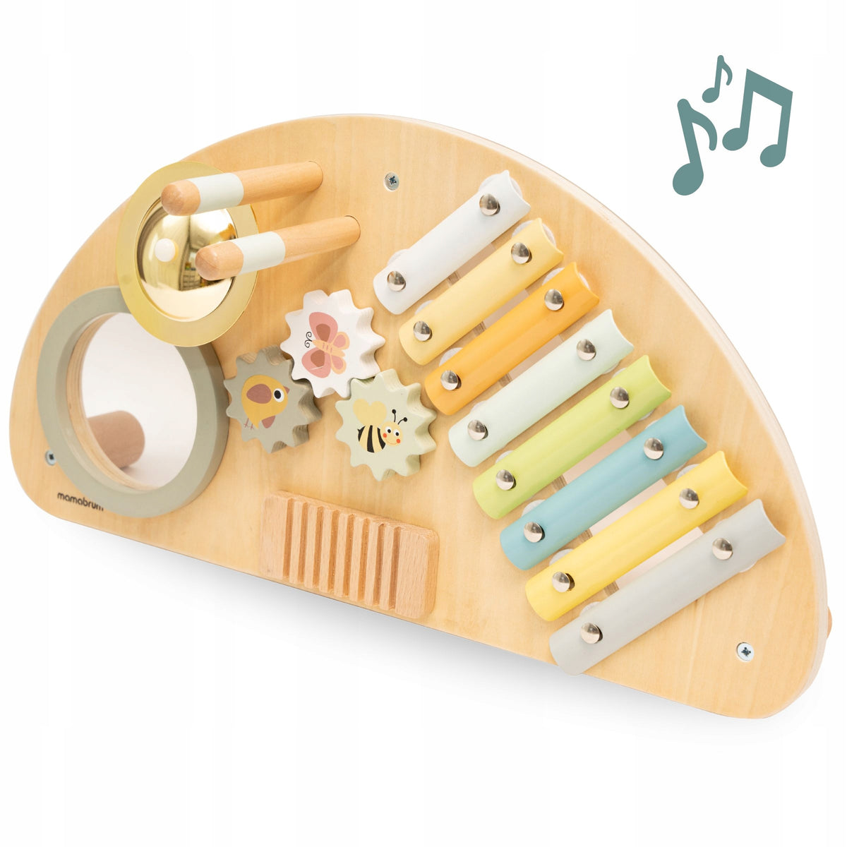 Wooden music center for children – educational sound play Manufacturer code MAM243 MUSIC CENTER