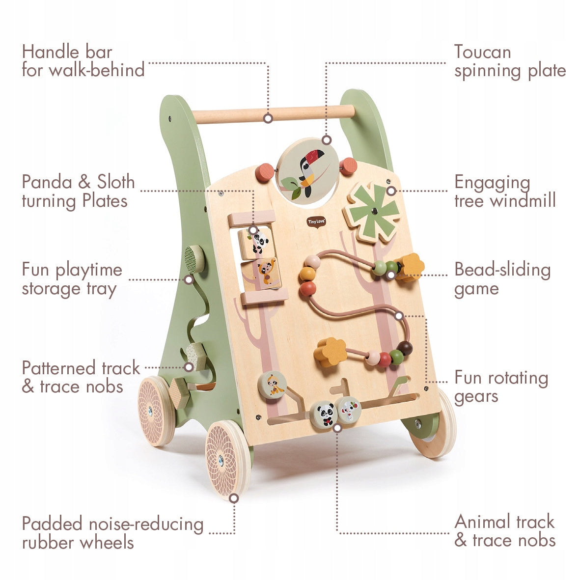 Wooden pusher Tiny Love 2in1 18m+ Boho Chic EAN (GTIN) 7290108862980
