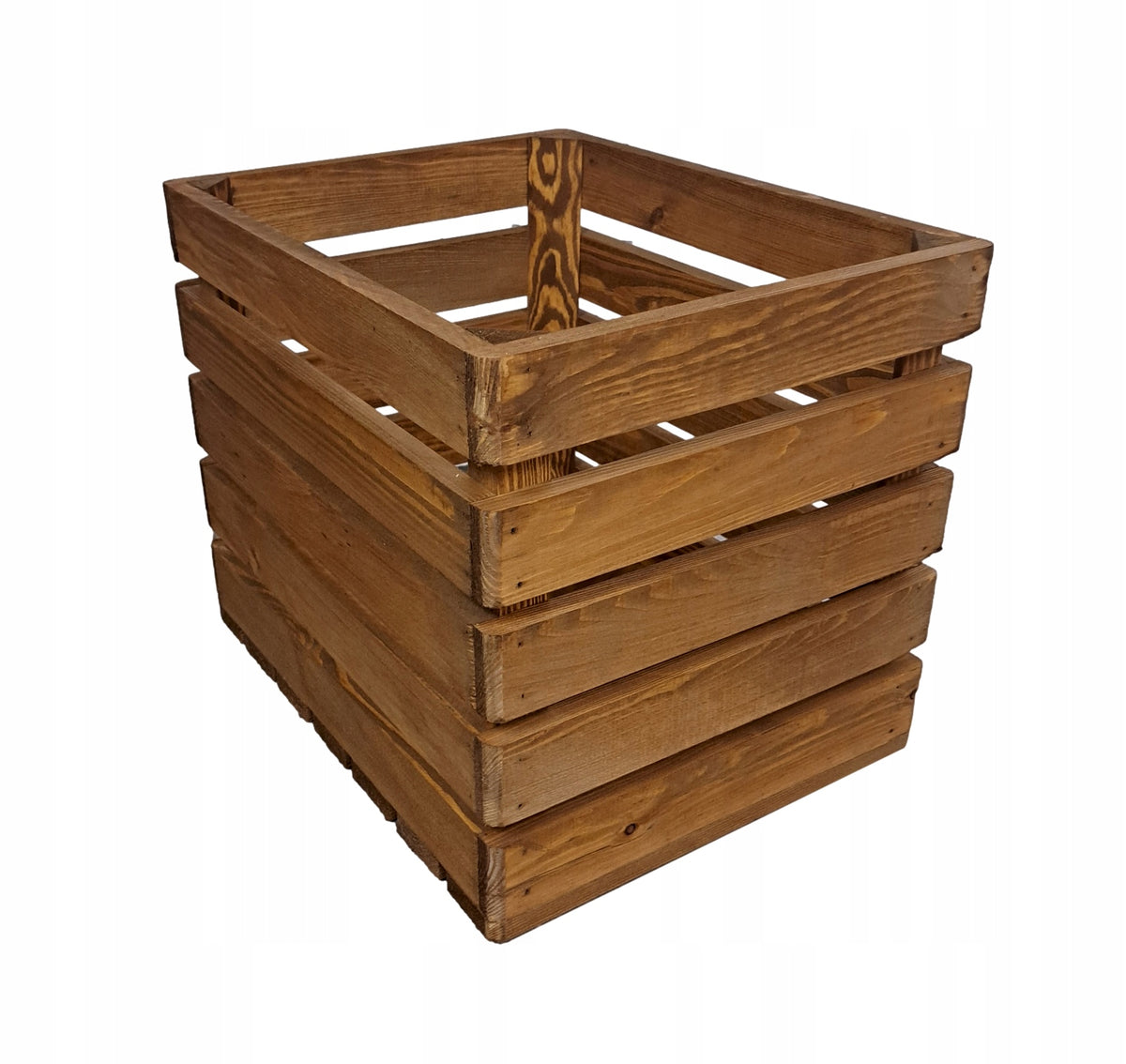 Wooden solid box for fruits, vegetables 35/32/25 TEK