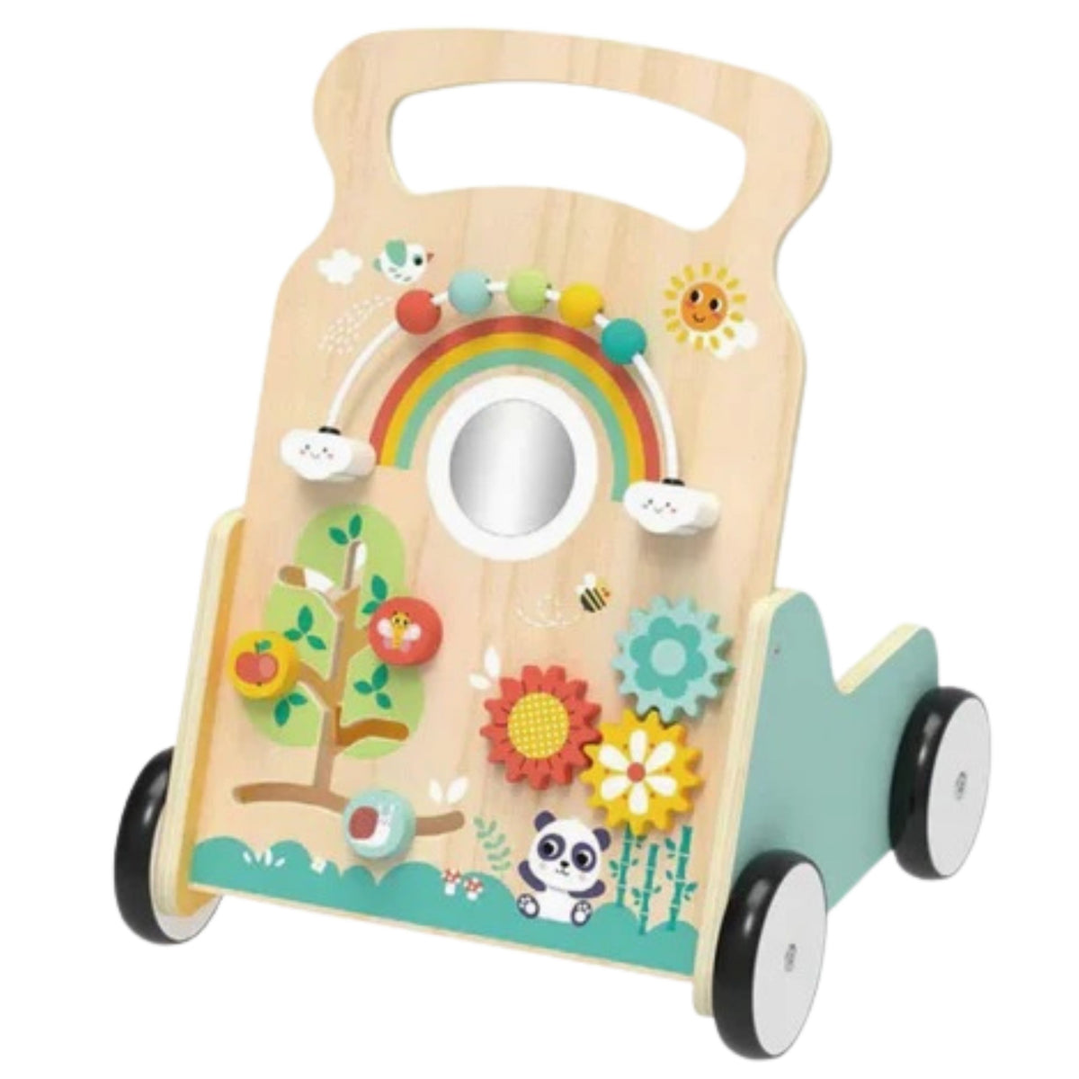 Wooden walker for children 5in1 pusher educational activity center 12M+ Packaging status original