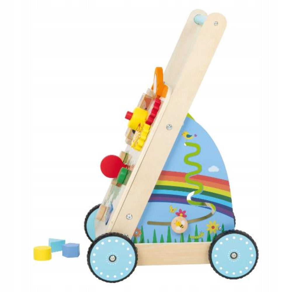 Wooden walker interactive pusher educational rider Playtive Manufacturer code 100381314