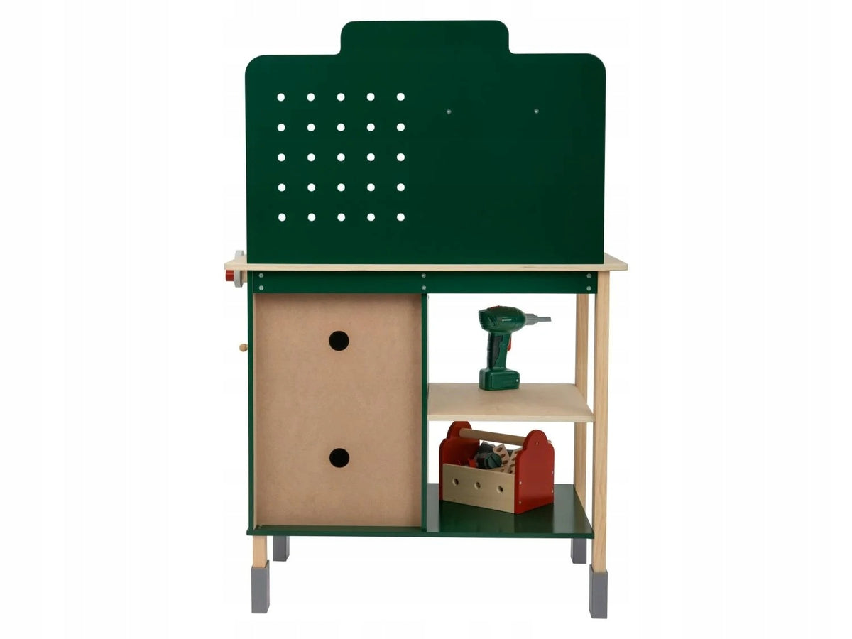 Wooden workbench workshop for children Parkside 74 element. XXL LUPILU Brand Parkside