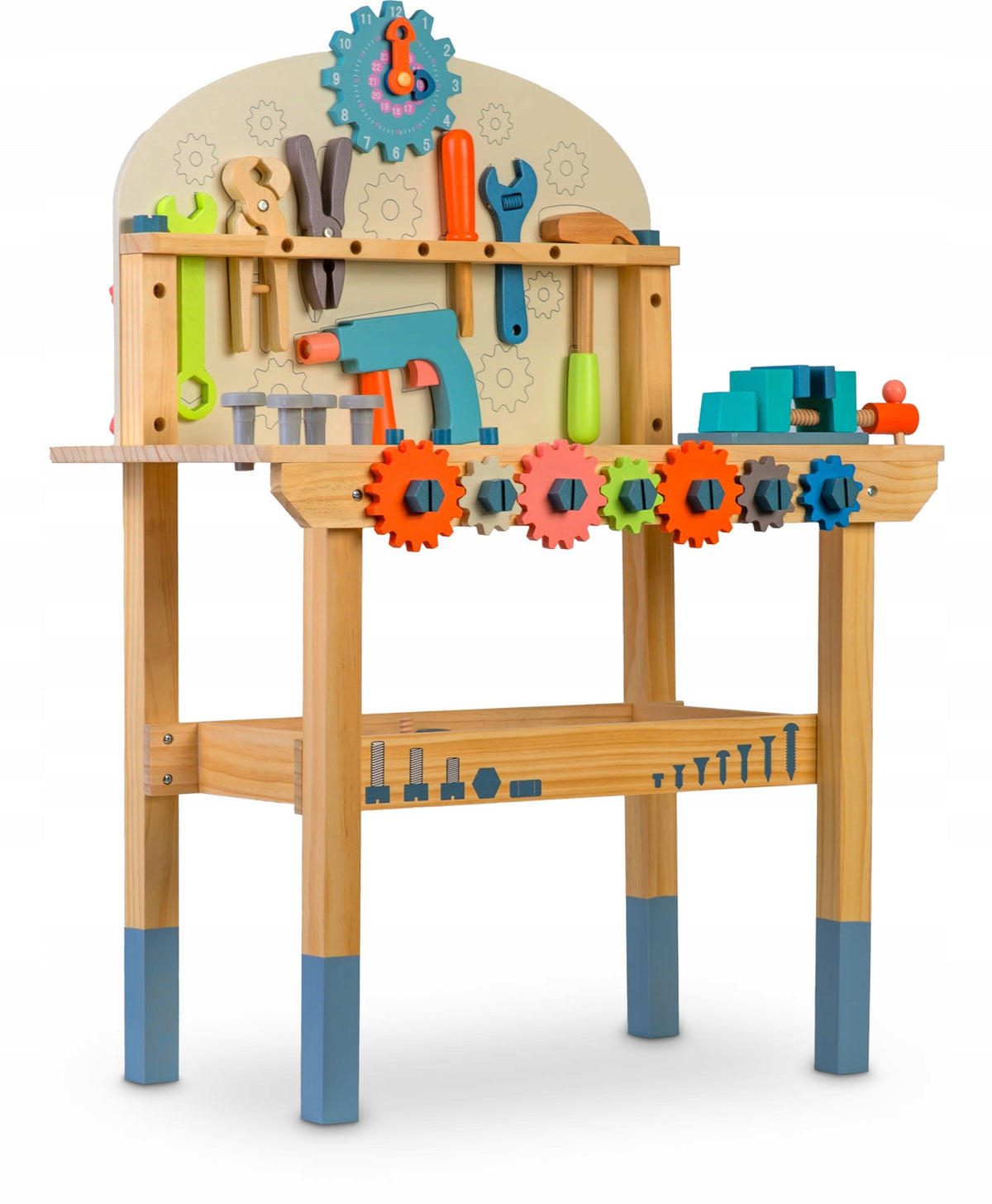Wooden workshop with tools RK-876 Ricokids Kid's age 3＋ years