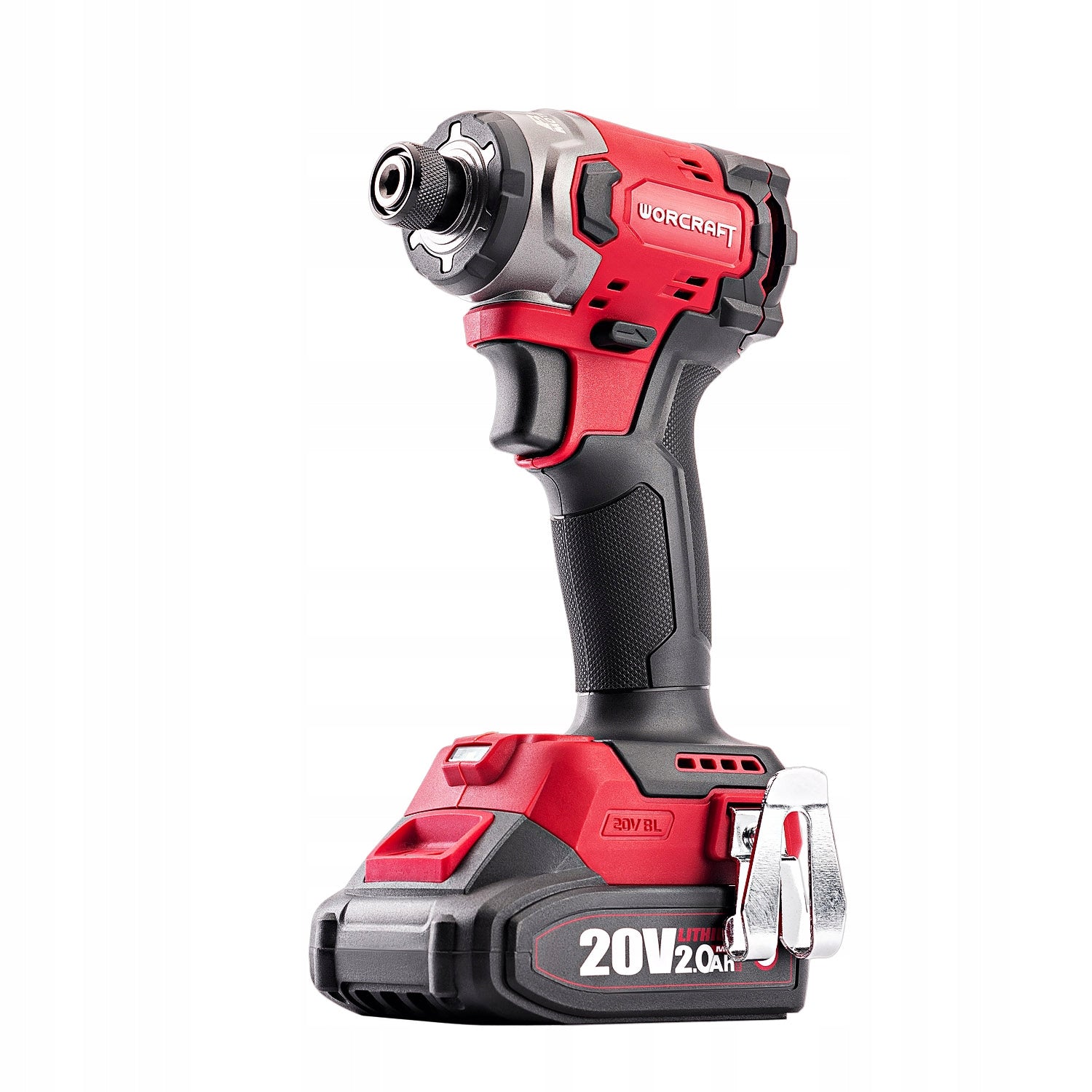 Worcraft XCUBE Impact Drill + Screwdriver +2x Battery 2.0Ah +Case Brand Worcraft