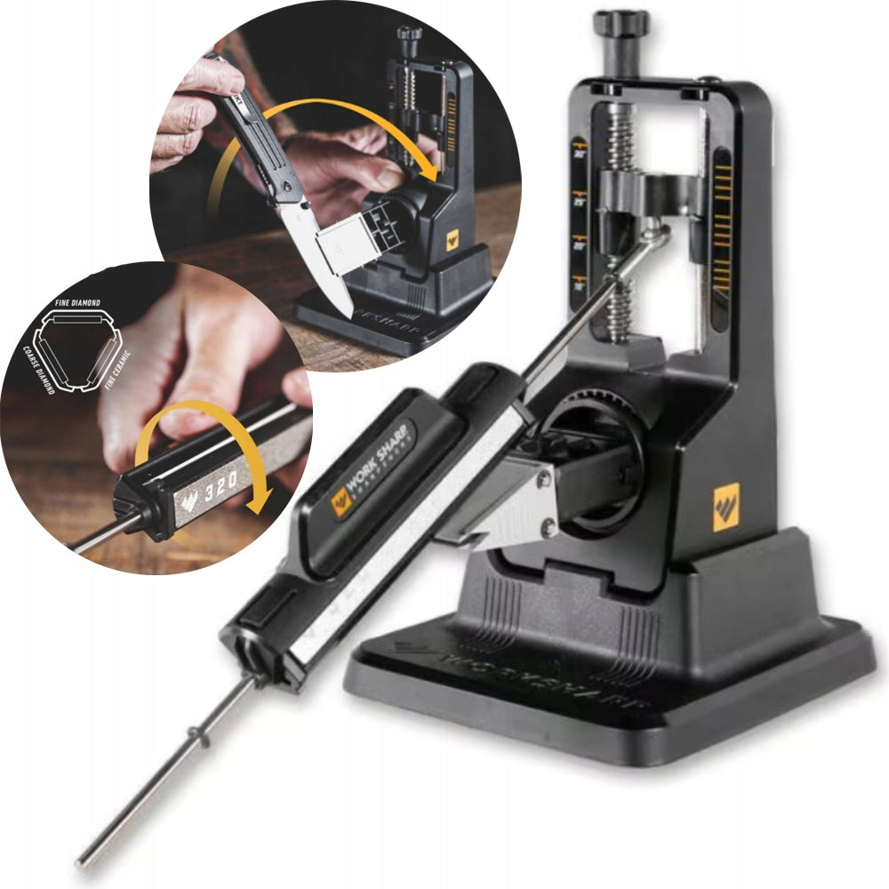 Work Sharp Precision Adjust Sharpener for Multitools Packaging status original